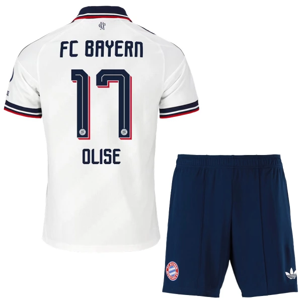 Maillot FC Bayern Munich Olise 17 Enfant Extérieur 2026-27 Maillot FC Bayern Munich Olise 17 Enfant Extérieur 2026-27
