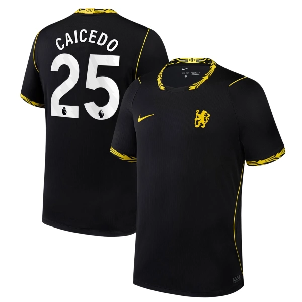 Maillot Chelsea Caicedo 25 Homme Extérieur 2026-27 Maillot Chelsea Caicedo 25 Homme Extérieur 2026-27