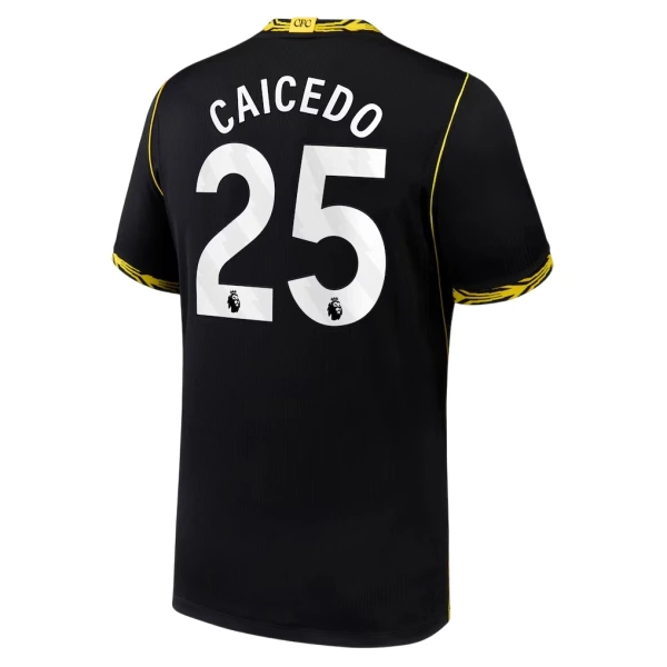 Maillot Chelsea Caicedo 25 Homme Extérieur 2026-27