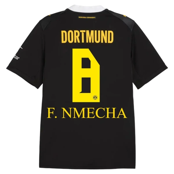 Maillot Borussia Dortmund F. Nmecha 8 Homme Extérieur 2026-27 Maillot Borussia Dortmund F. Nmecha 8 Homme Extérieur 2026-27