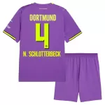 Maillot Borussia Dortmund N. Schlotterbeck 4 Enfant Third 2026-27