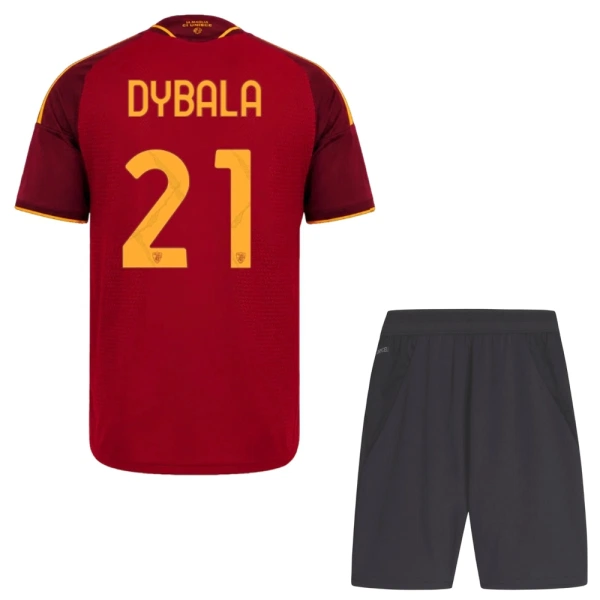 Maillot AS Roma Dybala 21 Enfant Domicile 2026-27 Maillot AS Roma Dybala 21 Enfant Domicile 2026-27