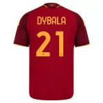 Maillot AS Roma Dybala 21 Homme Domicile 2026-27