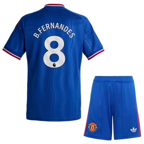 Maillot Manchester United Bruno Fernandes 8 Enfant Extérieur 2026-27 Maillot Manchester United Bruno Fernandes 8 Enfant Extérieur 2026-27