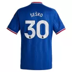 Maillot Manchester United Sesko 30 Homme Extérieur 2026-27