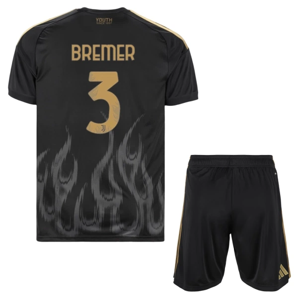 Maillot Juventus Bremer 3 Enfant Third 2026-27 Maillot Juventus Bremer 3 Enfant Third 2026-27