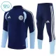 Ajax Amsterdam Sweat d'Entraînement Enfant 2026-27 Quart-Zip Bleue Ajax Amsterdam Sweat d'Entraînement Enfant 2026-27 Quart-Zip Bleue