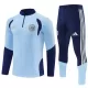 Ajax Amsterdam Sweat d'Entraînement Homme 2026-27 Quart-Zip Bleue Ajax Amsterdam Sweat d'Entraînement Homme 2026-27 Quart-Zip Bleue