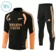 Arsenal Sweat d'Entraînement Enfant 2026-27 Quart-Zip Noire