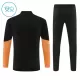 Arsenal Sweat d'Entraînement Enfant 2026-27 Quart-Zip Noire