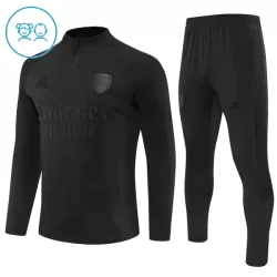 Arsenal Sweat d'Entraînement Enfant 2026-27 Quart-Zip Noire