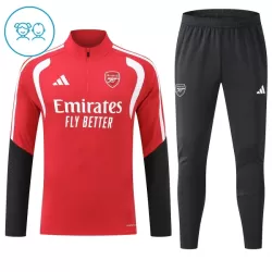 Arsenal Sweat d'Entraînement Enfant 2026-27 Quart-Zip Rouge Arsenal Sweat d'Entraînement Enfant 2026-27 Quart-Zip Rouge