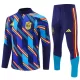Espagne Sweat d'Entraînement Homme 2026-27 Quart-Zip Bleue Espagne Sweat d'Entraînement Homme 2026-27 Quart-Zip Bleue
