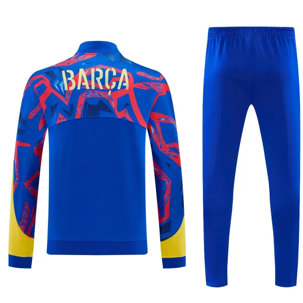 FC Barcelone Ensemble Vestes d'Entraînement Homme 2026-27 Bleue