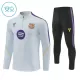 FC Barcelone Sweat d'Entraînement Enfant 2026-27 Quart-Zip Blanche FC Barcelone Sweat d'Entraînement Enfant 2026-27 Quart-Zip Blanche