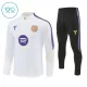 FC Barcelone Sweat d'Entraînement Enfant 2026-27 Quart-Zip Blanche FC Barcelone Sweat d'Entraînement Enfant 2026-27 Quart-Zip Blanche