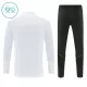 FC Barcelone Sweat d'Entraînement Enfant 2026-27 Quart-Zip Blanche