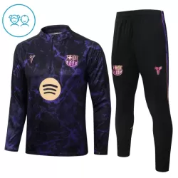 FC Barcelone Sweat d'Entraînement Enfant 2026-27 Quart-Zip Noire FC Barcelone Sweat d'Entraînement Enfant 2026-27 Quart-Zip Noire