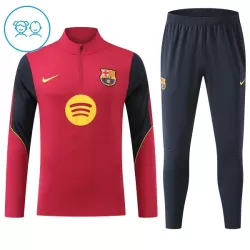 FC Barcelone Sweat d'Entraînement Enfant 2026-27 Quart-Zip Rouge FC Barcelone Sweat d'Entraînement Enfant 2026-27 Quart-Zip Rouge