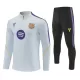 FC Barcelone Sweat d'Entraînement Homme 2026-27 Quart-Zip Blanche FC Barcelone Sweat d'Entraînement Homme 2026-27 Quart-Zip Blanche