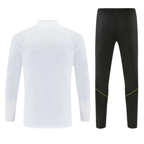 FC Barcelone Sweat d'Entraînement Homme 2026-27 Quart-Zip Blanche
