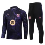 FC Barcelone Sweat d'Entraînement Homme 2026-27 Quart-Zip Noire