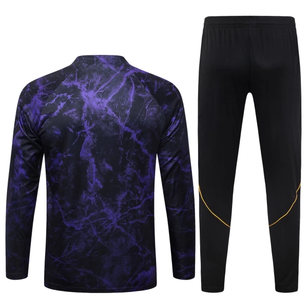 FC Barcelone Sweat d'Entraînement Homme 2026-27 Quart-Zip Noire