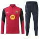 FC Barcelone Sweat d'Entraînement Homme 2026-27 Quart-Zip Rouge