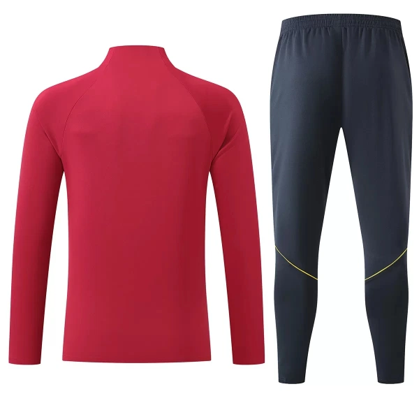 FC Barcelone Sweat d'Entraînement Homme 2026-27 Quart-Zip Rouge