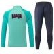 FC Barcelone Sweat d'Entraînement Homme 2026-27 Quart-Zip Verte