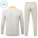 FC Bayern Munich Sweat d'Entraînement Enfant 2026-27 Quart-Zip Blanche