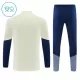 FC Bayern Munich Sweat d'Entraînement Enfant 2026-27 Quart-Zip Blanche