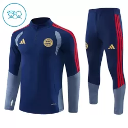 FC Bayern Munich Sweat d'Entraînement Enfant 2026-27 Quart-Zip Bleue FC Bayern Munich Sweat d'Entraînement Enfant 2026-27 Quart-Zip Bleue