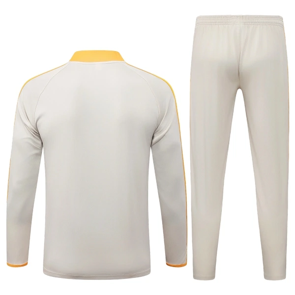 FC Bayern Munich Sweat d'Entraînement Homme 2026-27 Quart-Zip Blanche