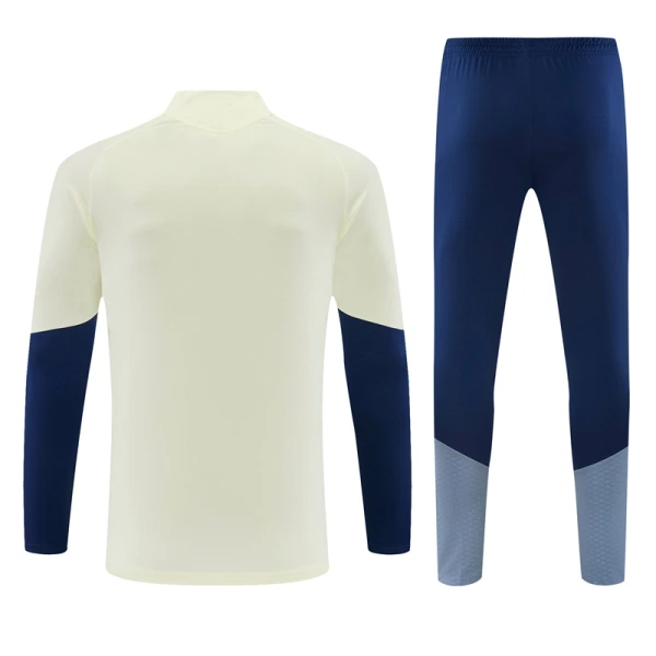 FC Bayern Munich Sweat d'Entraînement Homme 2026-27 Quart-Zip Blanche