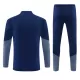 FC Bayern Munich Sweat d'Entraînement Homme 2026-27 Quart-Zip Bleue