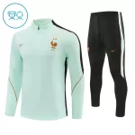 France Sweat d'Entraînement Enfant 2026-27 Quart-Zip Blanche
