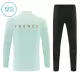 France Sweat d'Entraînement Enfant 2026-27 Quart-Zip Blanche
