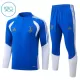 Juventus Sweat d'Entraînement Enfant 2026-27 Quart-Zip Bleue