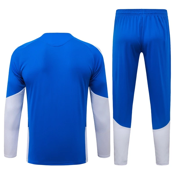 Juventus Sweat d'Entraînement Homme 2026-27 Quart-Zip Bleue