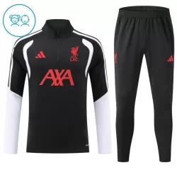 Liverpool Sweat d'Entraînement Enfant 2026-27 Quart-Zip Noire Liverpool Sweat d'Entraînement Enfant 2026-27 Quart-Zip Noire