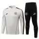 Manchester City Sweat d'Entraînement Homme 2026-27 Quart-Zip Gris