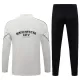 Manchester City Sweat d'Entraînement Homme 2026-27 Quart-Zip Gris