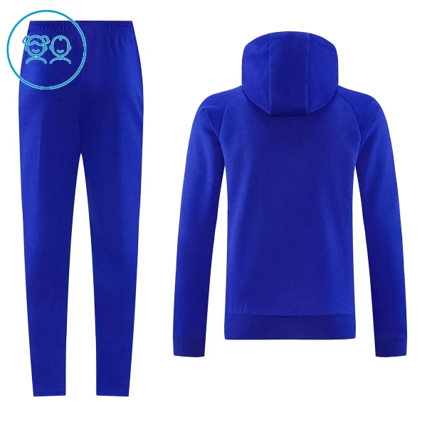Manchester United Hoodie Sweat d'Entraînement Enfant 2026-27 Bleue