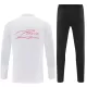 Paris Saint-Germain Sweat d'Entraînement Homme 2026-27 Quart-Zip Blanche