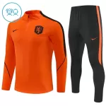Pays-Bas Sweat d'Entraînement Enfant 2026-27 Quart-Zip Orange