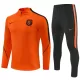 Pays-Bas Sweat d'Entraînement Homme 2026-27 Quart-Zip Orange