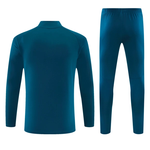 Portugal Sweat d'Entraînement Homme 2026-27 Quart-Zip Bleue