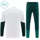 Real Madrid Sweat d'Entraînement Enfant 2026-27 Quart-Zip Blanche