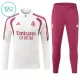 Real Madrid Sweat d'Entraînement Enfant 2026-27 Quart-Zip Blanche Real Madrid Sweat d'Entraînement Enfant 2026-27 Quart-Zip Blanche